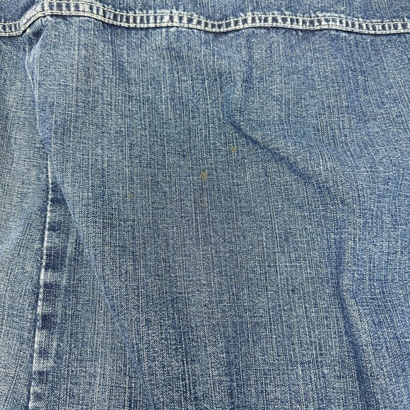 ROCAWEAR Denim Jacket Mens Medium Wash Hip Hop Urban Streetwear 90s Y2K Large - Picture 11 of 16